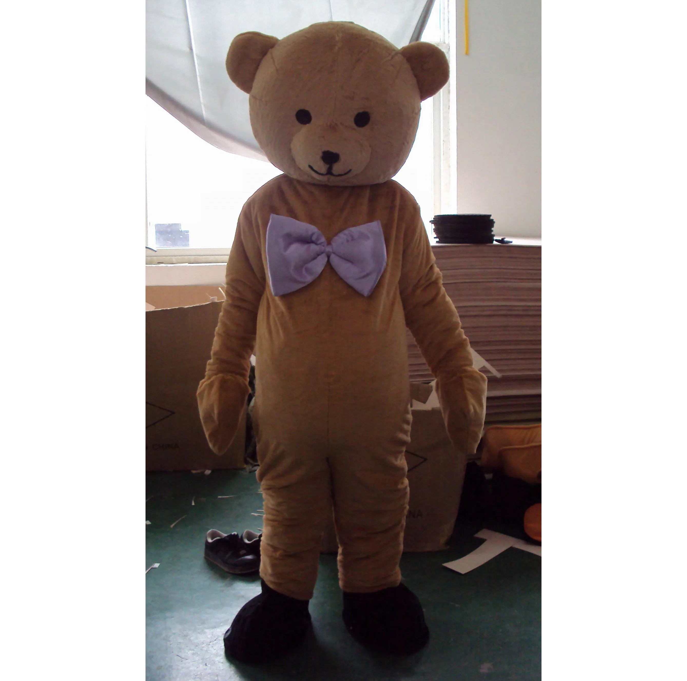 customized animal cartoon mascot costume for sale adult walking bear cartoon costume