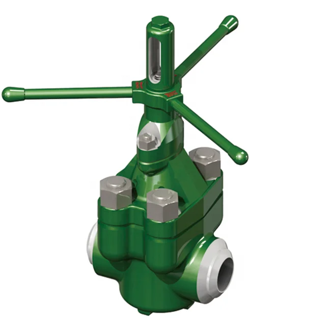 
API 6A 7500psi / 5000psi Demco Mud Gate Valve with Flanged /Hammer Union End Connection 