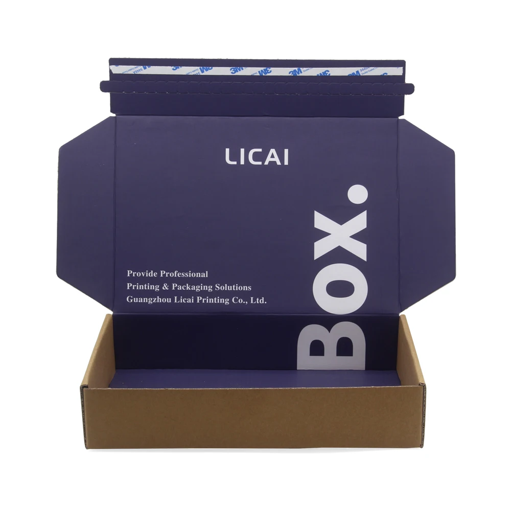 Wholesale Custom Logo Luxury Recycled Folding carton Craft Packaging Boxes Clothes Packaging Lash shipping gift paper Boxes