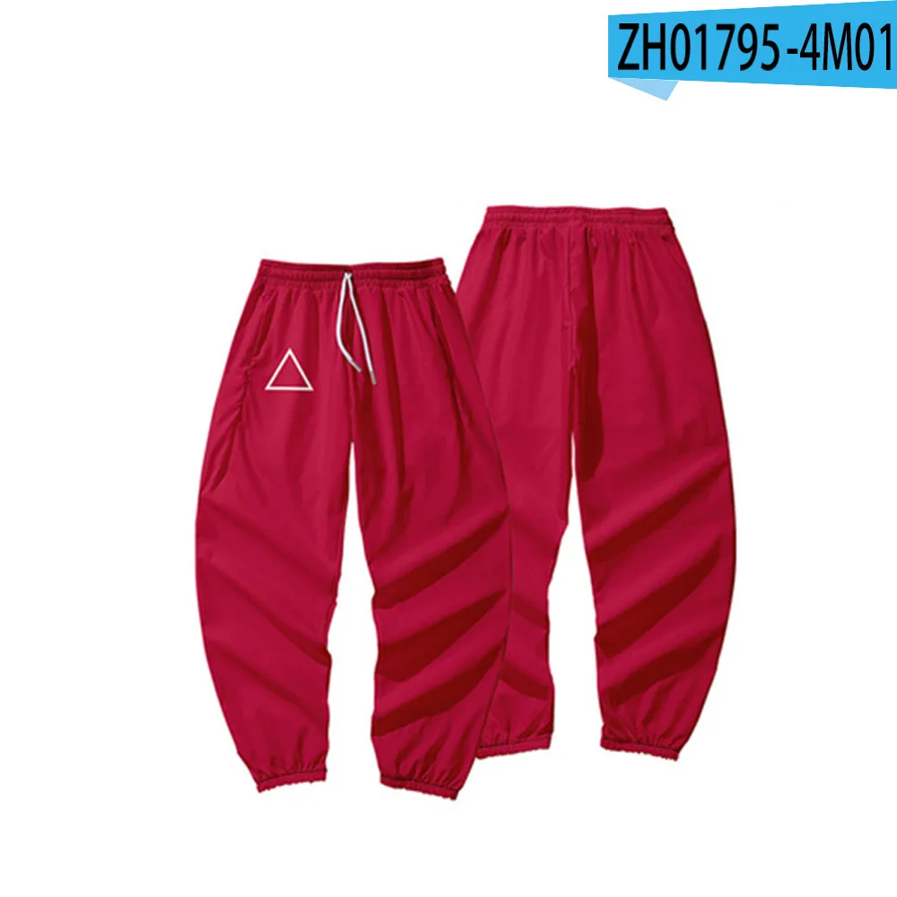 Custom Fashion Korean clothes squid game uniform jumpsuits squid costume