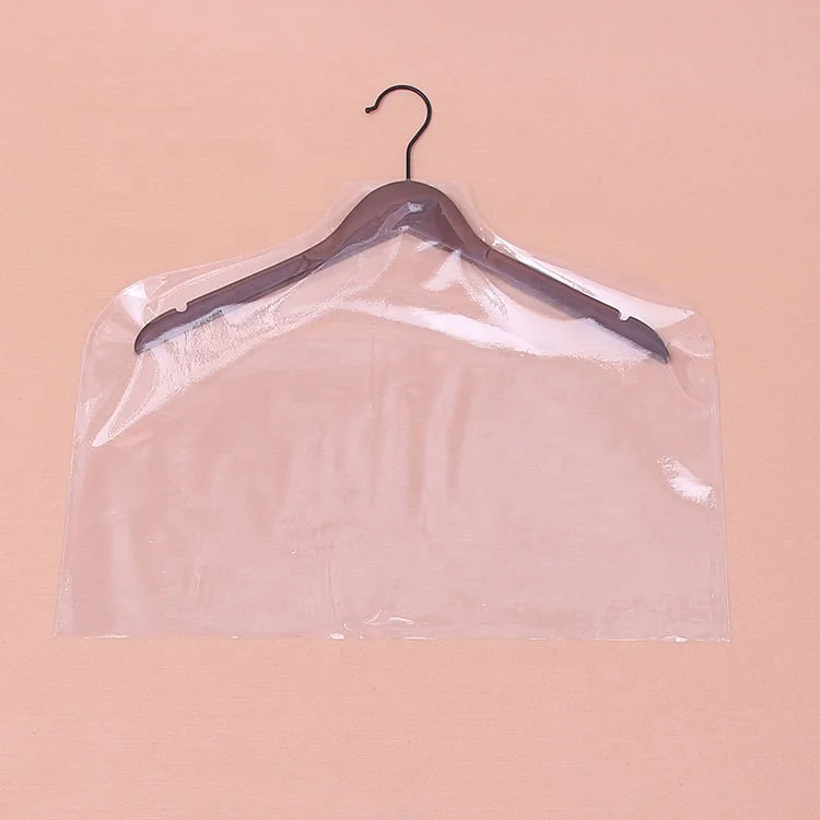 Wholesale cheaper price clear transparent pvc garment clothes cover bag