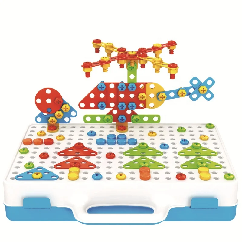 2024 Hot Sale DIY Toy Magic Cube Mosaic Puzzle Toys Kids Educational 3D Puzzles For Kids