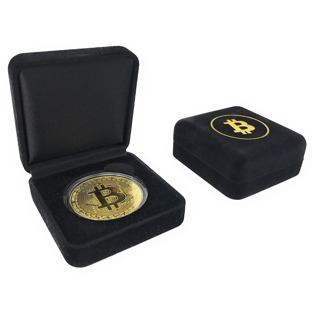 
Custom Bitcoin Btc Ethereum Eth Cardano Ada Gold Silver Plated Souvenir Challenge Coin 