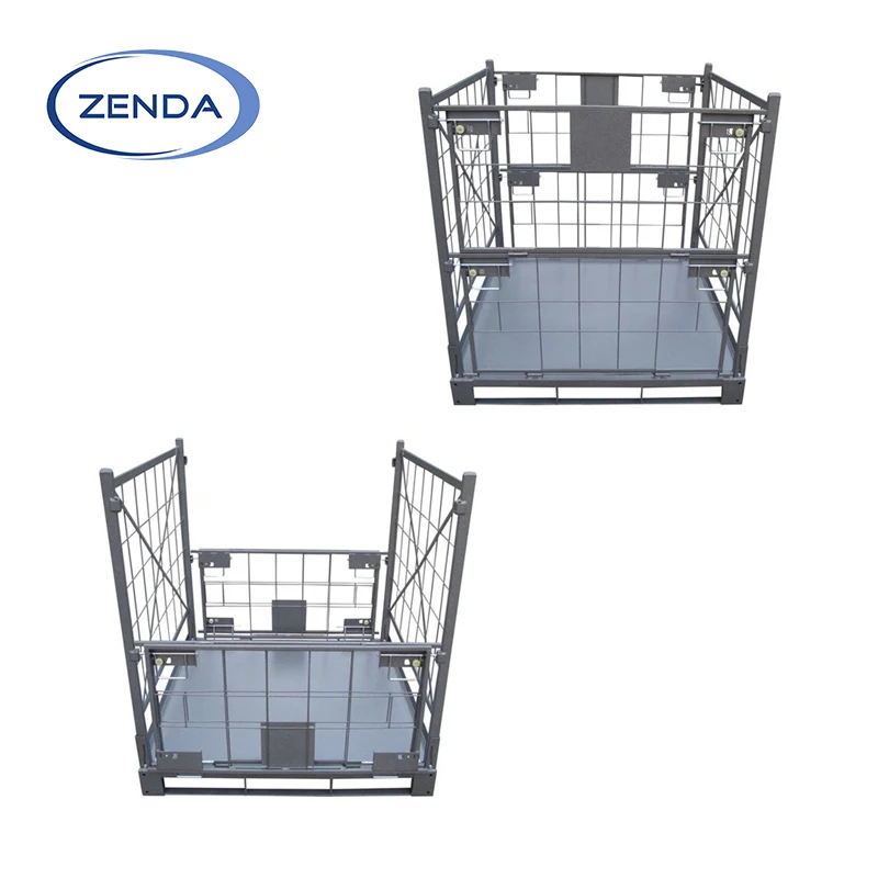 Butterfly Cage Transfer Basket Metal Iron Frame Iron Warehouse Folding Storage Cage