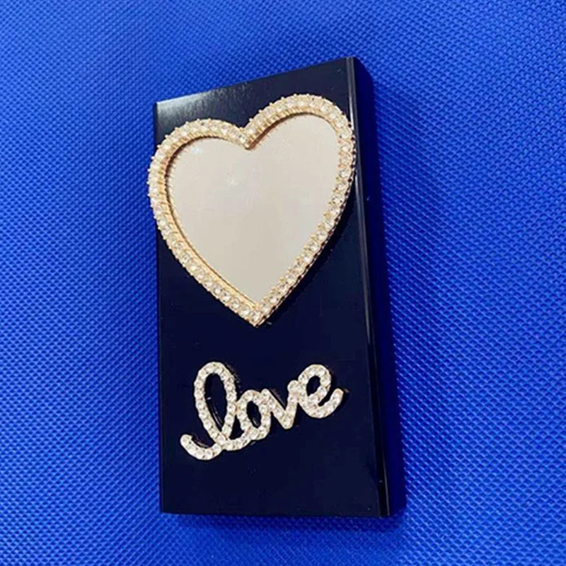 Fashion Heart Mirror Aluminum cigarette case 20pcs women cigarette case