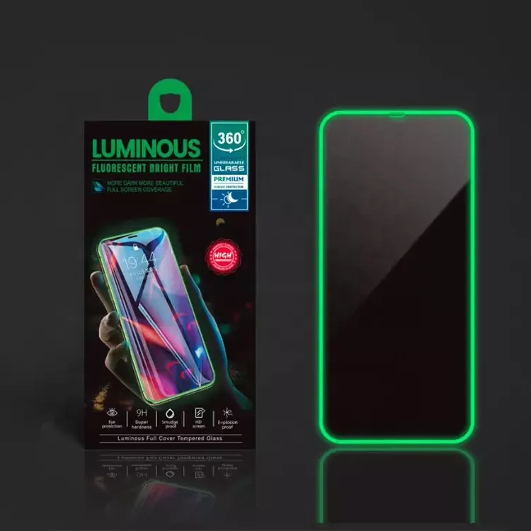 Best Price Glass Luminous Tempered Glowing Iqoo Z3 For Iphone 6 7 8 Plus 11 13 14 Pro Max 12 Mini Xs XR