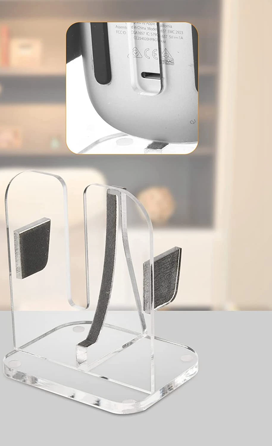 factory manufacture mouse display stand custom   Holder Acrylic Mouse stand for computer acrylic product