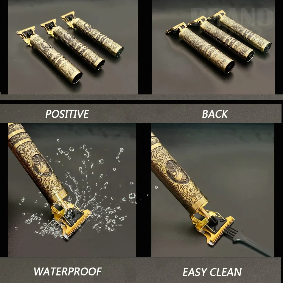 Профессиональные электрические принадлежности для стрижки волос перезаряжаемая электрическая бритва мужские беспроводные инструменты