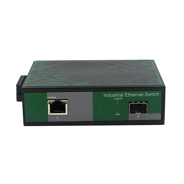 Factory Direct Sales 10/100Base-TX to 100Base-FX Industrial Media Converter