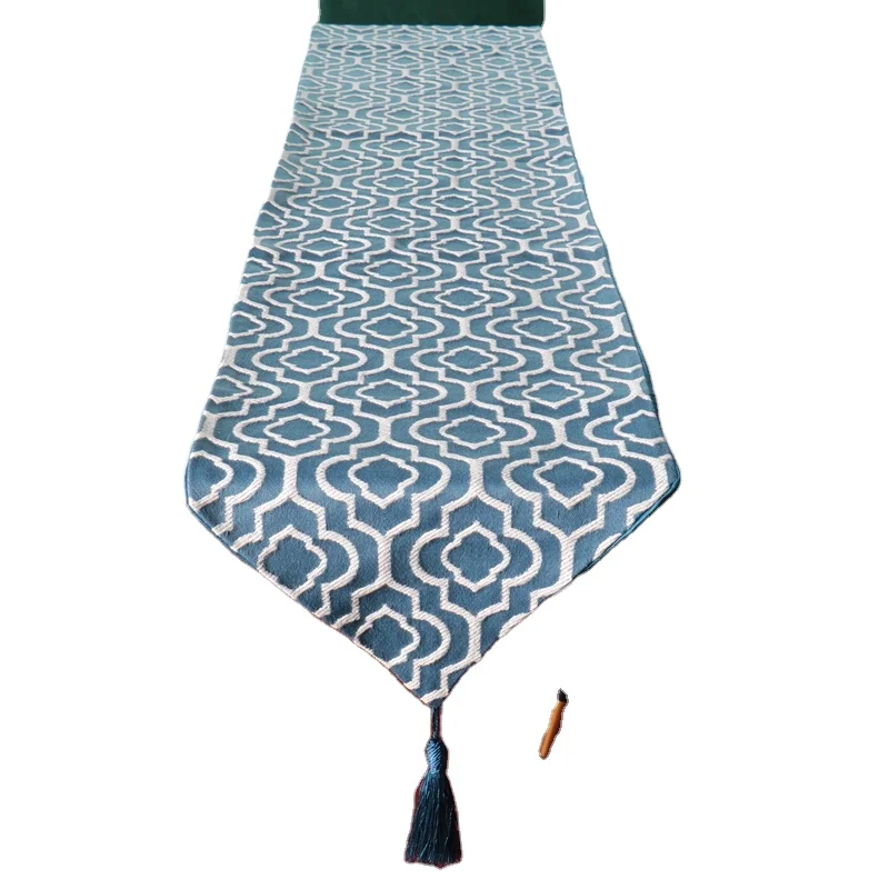 Высокоточный жаккардовый настольный бегун для домашнего