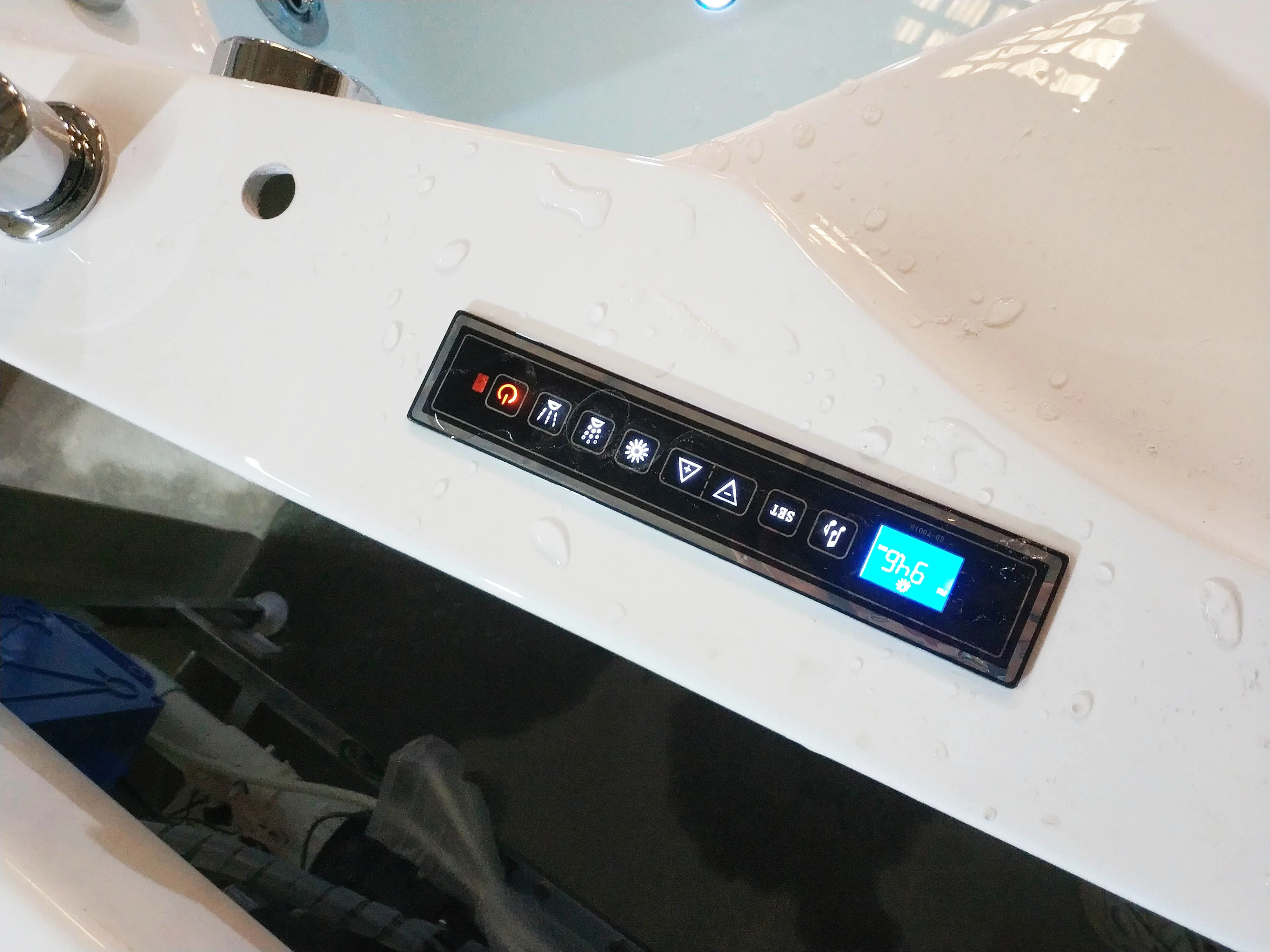 acrylic bathroom corner bathtub whirlpool massage bath tub