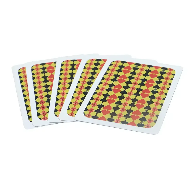 High Quality Best Price Printing Playing Cards Deck Classic Blue/Black Core Poker Cards With Custom Design