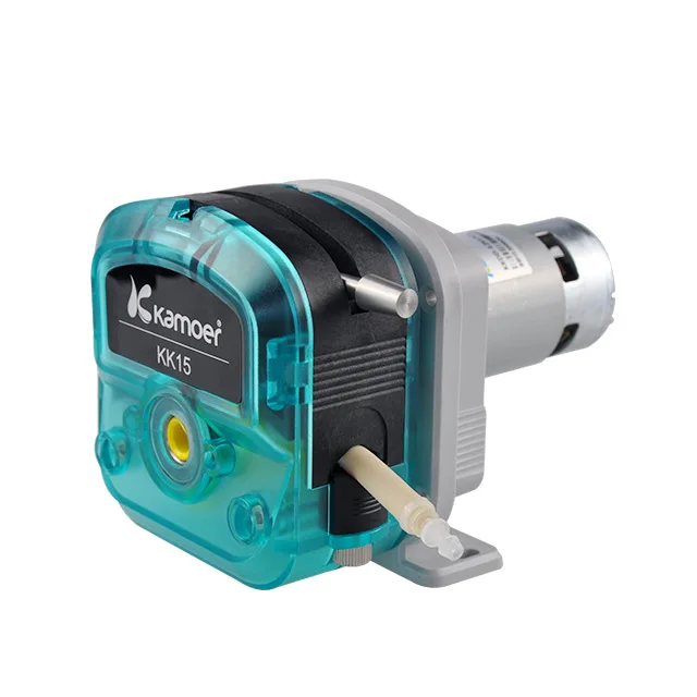 Kamoer KKDD Large Flow Rate 1000ml DC Brush Motor high viscosity Peristaltic Water Wine Pump chlorine dosing pump