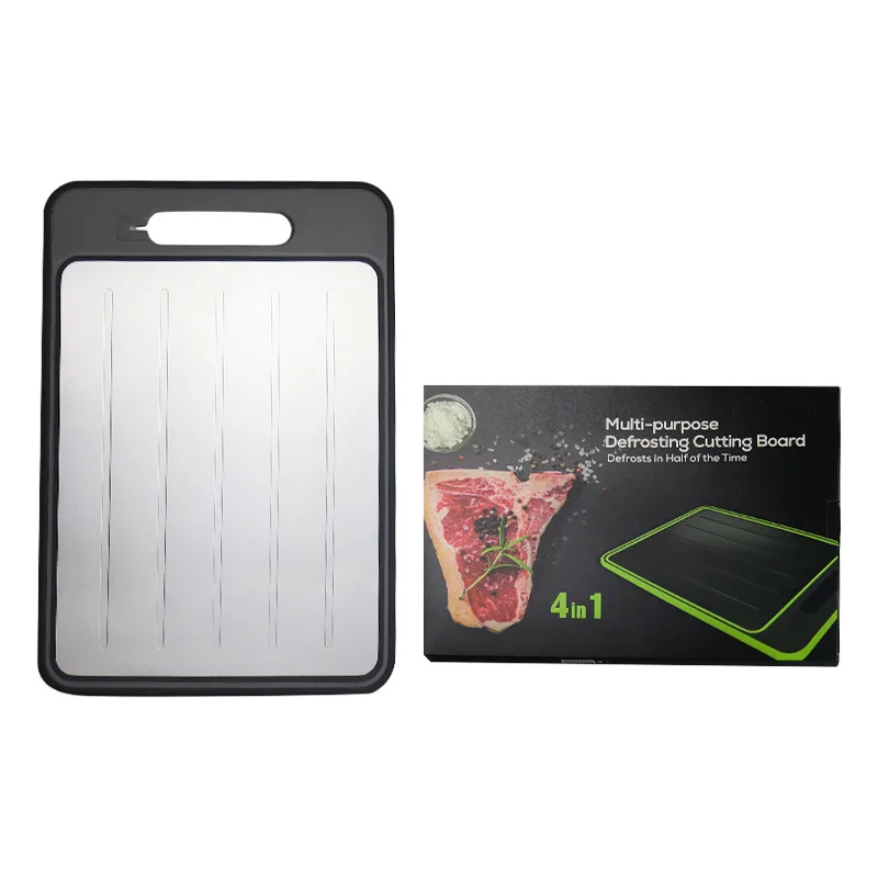 Распродажа многофункциональная двухсторонняя разделочная доска алюминиевая и керамическая пластиковый кухонный разделочный блок