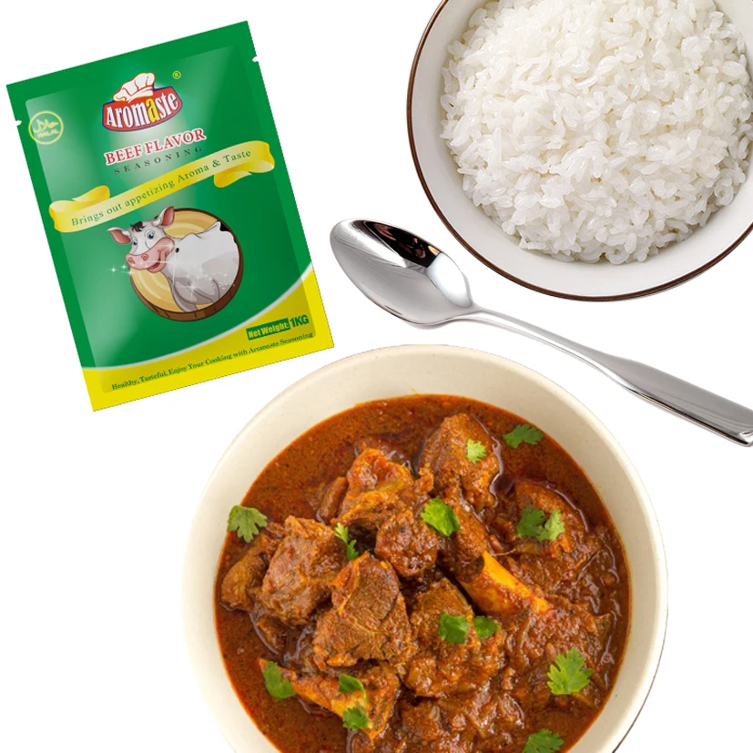 2024 New Recipes Dried Beef Flavor Seasoning Mixed Spices Powder For African Food