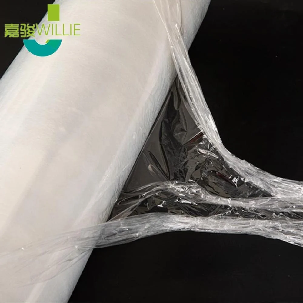 Hand And Machine Use Pallet Hand Tool Cutter 18 /Wrap 1500 Feet 10 Micron 3 Layer Stretch Film Machine For Using Industrial