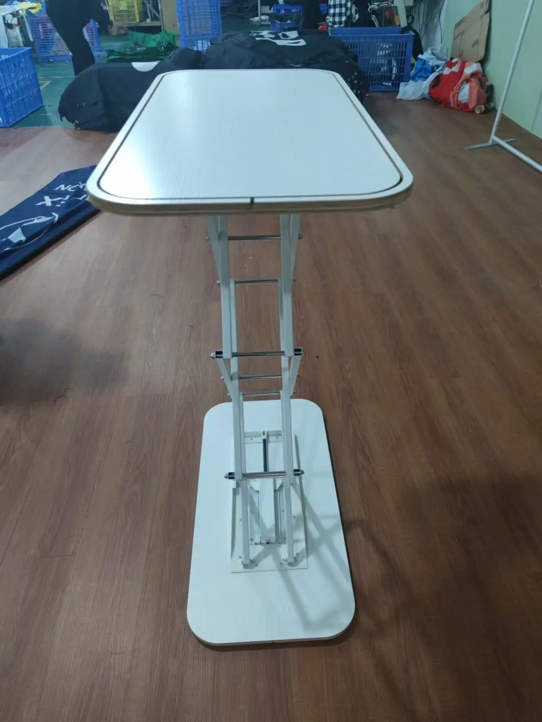 Chinese Manufacturer Foldable Trade Show Frame Pop Up Counter Promotion Table Display