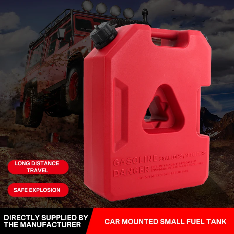 Easy to carry 10L 3 Gallon Rotomolding PE plastic Jerry cans for automobile and Motorcycles  storage Fuel Oil  Gasoline Petrol