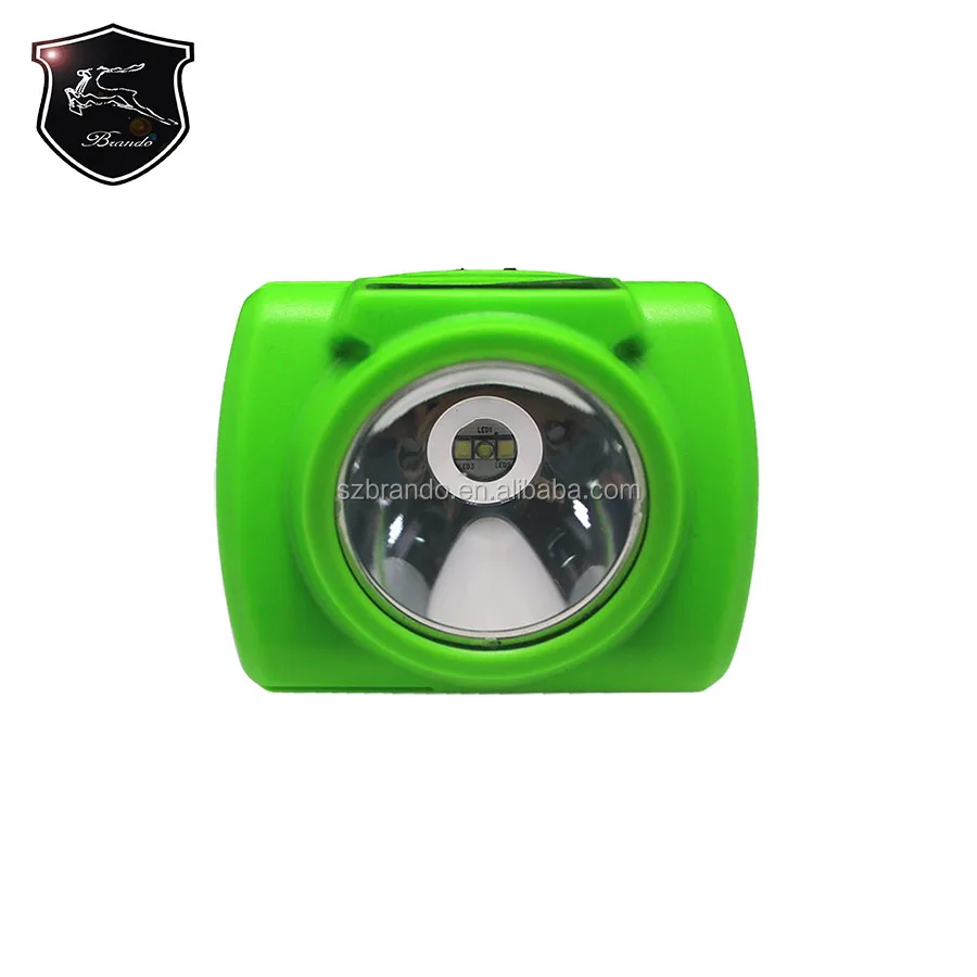 Miner Helmet Light with customized OLED display Headlight for mining IP68