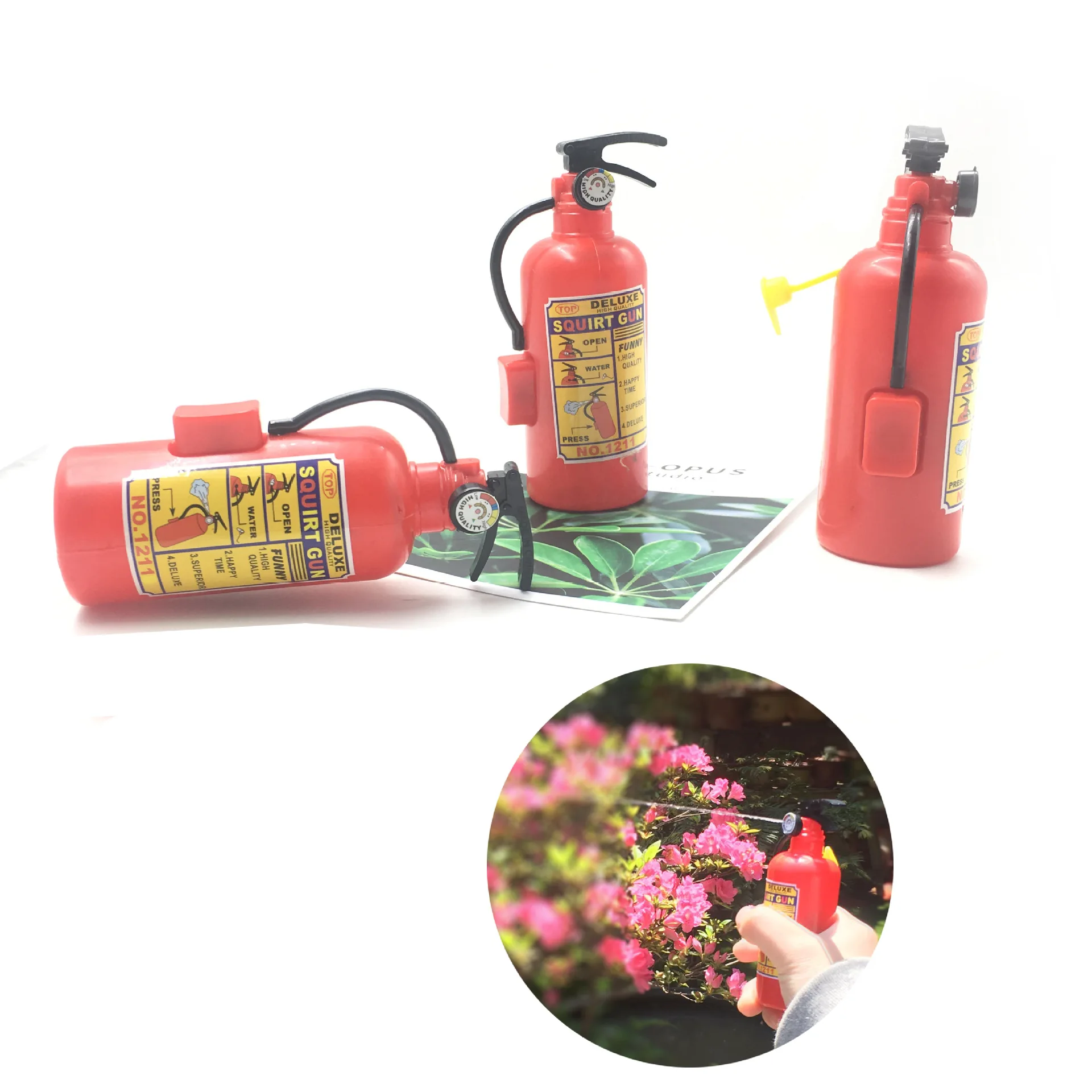 ZF311 детские игрушки оптом Забавный дизайн хобби огнетушитель формы водяной пистолет летние для детей