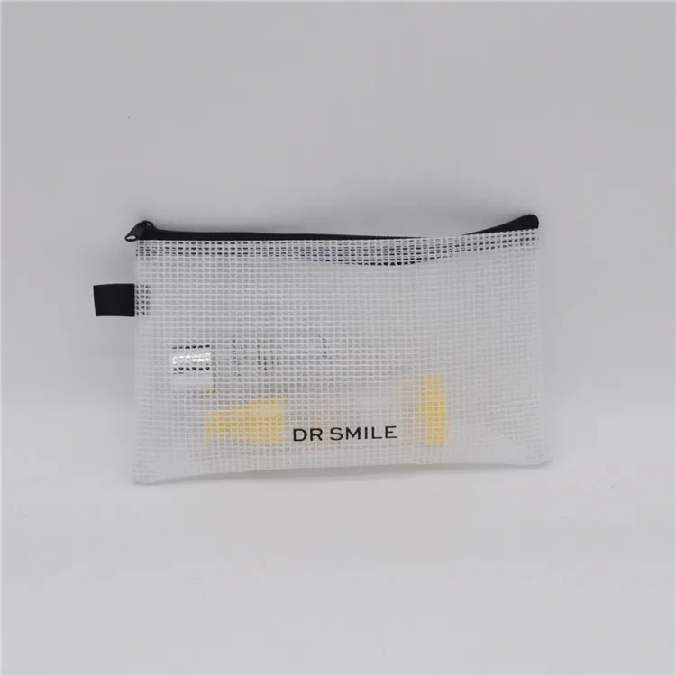 Zipper Pouch Travel Cosmetic Organizer Case Clear Waterproof PVC Cosmetic Toiletry Bag