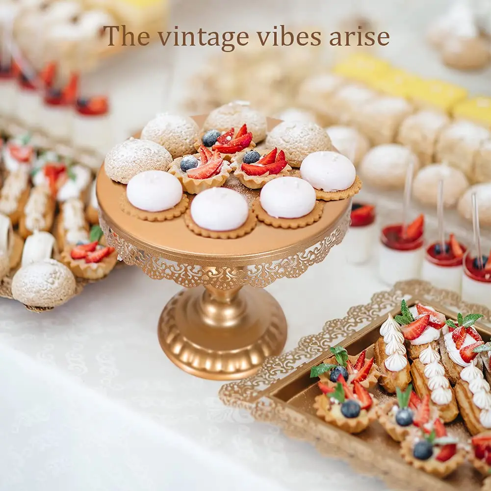 Hot Selling Luxury Cupcake Buffet Cupcake Holder Stainless Steel Wedding Cake Stand Dessert Display Stand With Crystal Beads