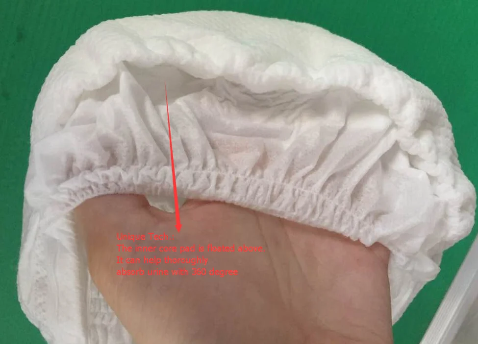 OEM Hot Selling Best Price Breathable Soft Surface Fabric Baby Pull Up Pants Disposable Diaper Low Price Baby Training Pants