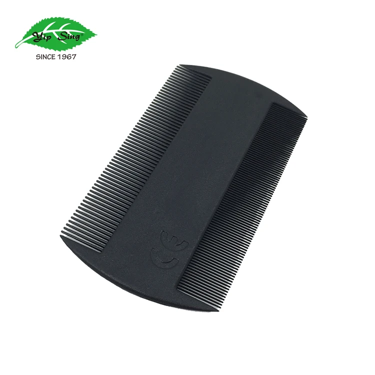 White Durable Double Sided Nit Combs for Head Lice Comb