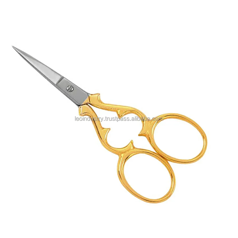Pakistan Manufacture Beauty Nail Scissors With Sharp Straight Scissors With OEM Service