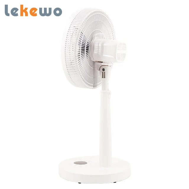 Home Use Commercial Industrial High Speed White Color 25W Abs Five Blades High Speed Oscillating 14 Inch Stand Fan