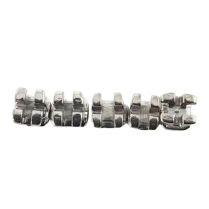 Charming Dental Orthodontic Brackets 0.022 Slot Mini Standard Edgewise Teeth Braces Dental Brackets