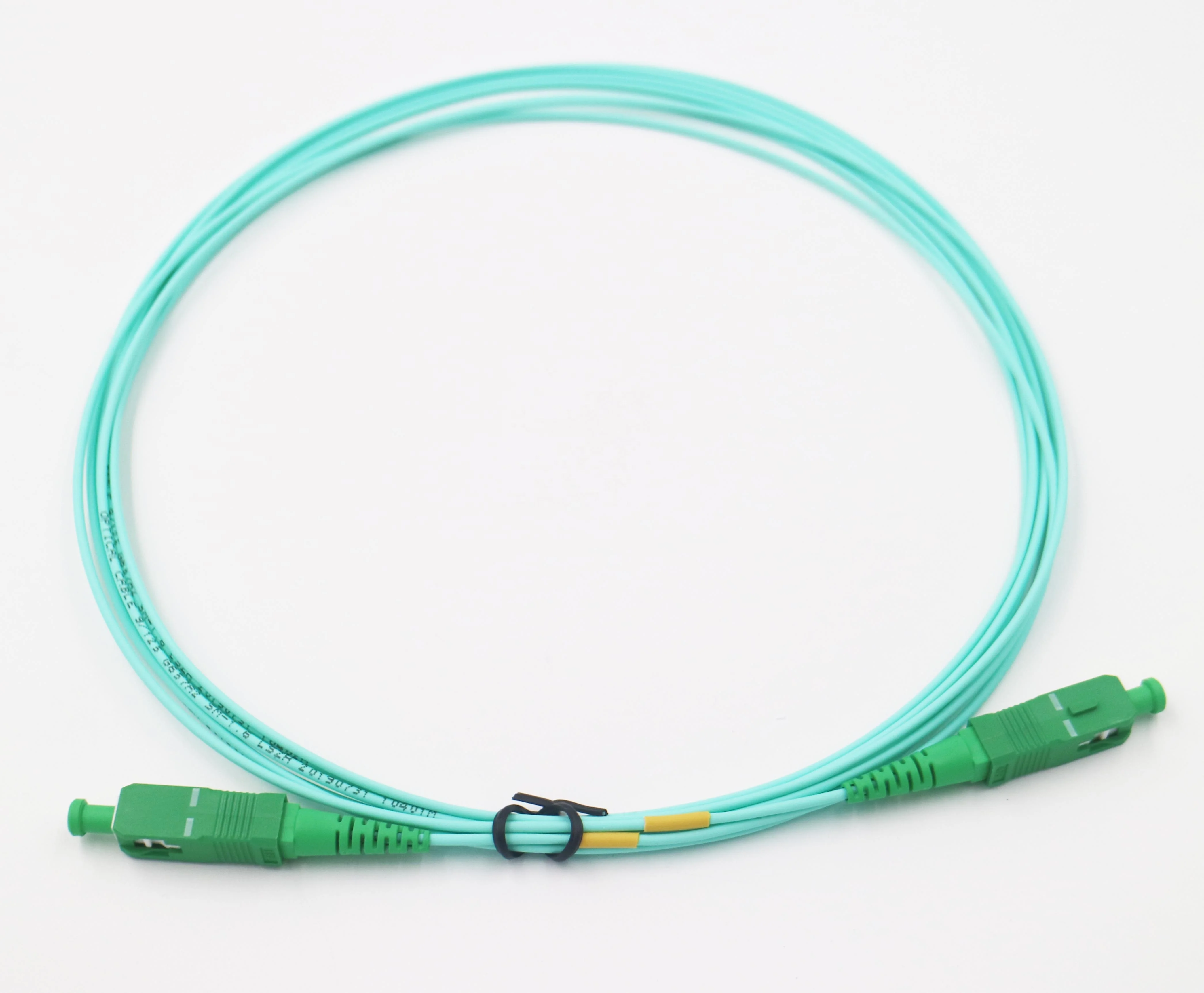 FTTH 1 5 м 3 6 мм 2 ММ Simplex Aqua внутренний оптоволоконный джемпер Sc Apc