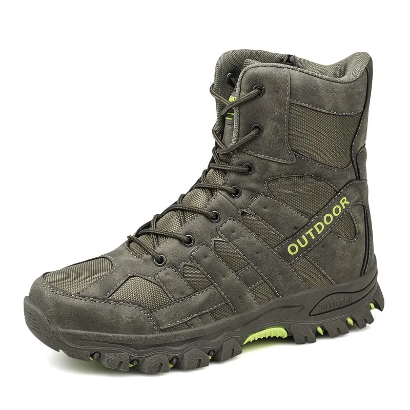 Outdoor hiking tactical boots men high help foreign trade leisure