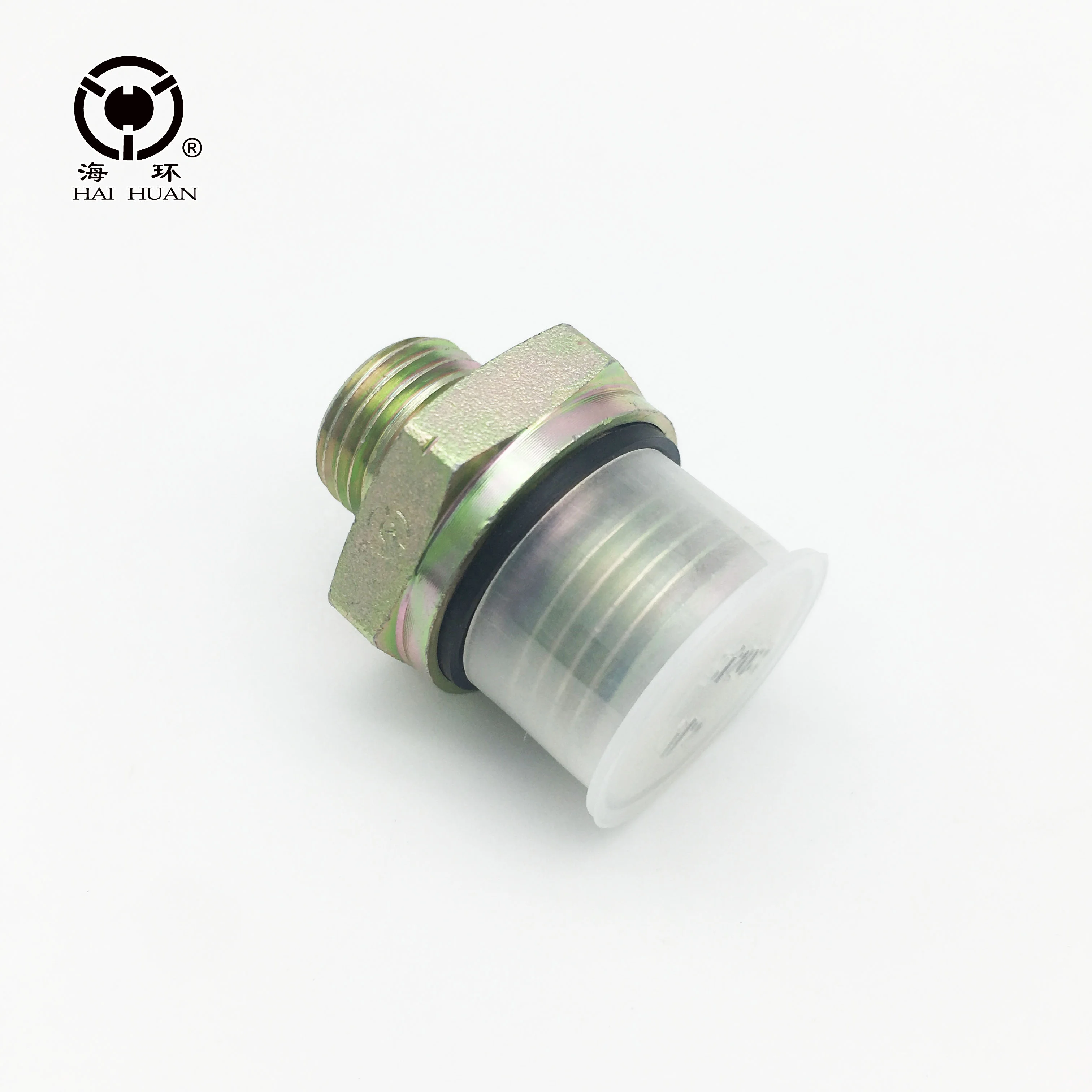 galvanized carbon steel straight connector male thread straight pipe fitting