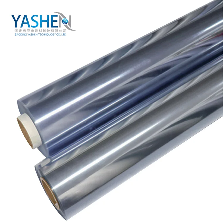 Anti-Static PVC Sheets Rigid Films Clear Transparent Rolls Films For Packing Aluminium Foil