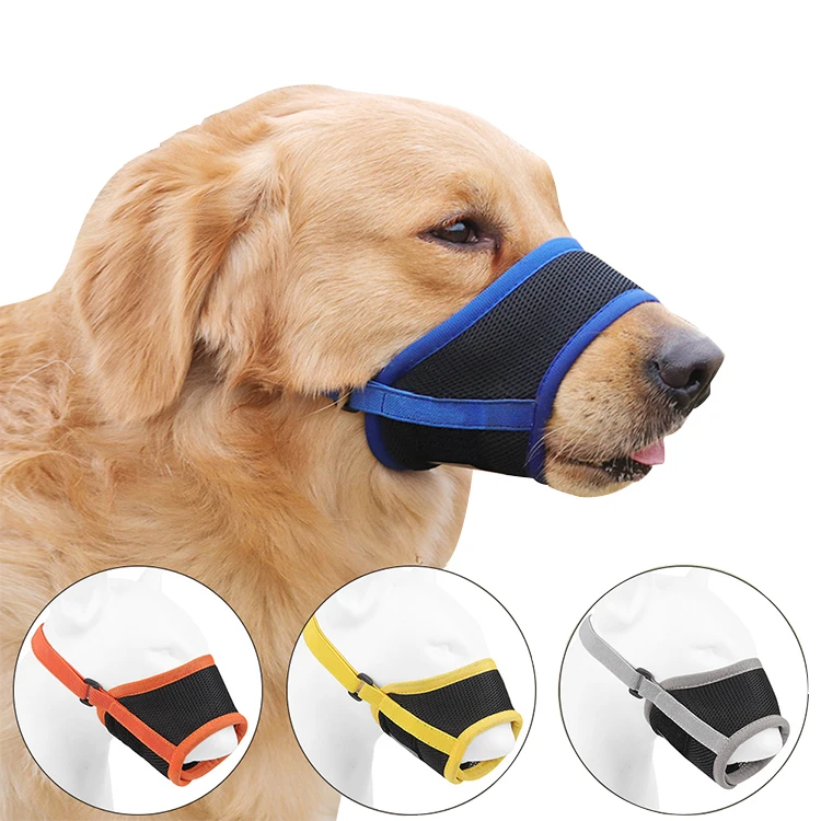 Breathable Durable Adjustable Pet Dog Muzzle