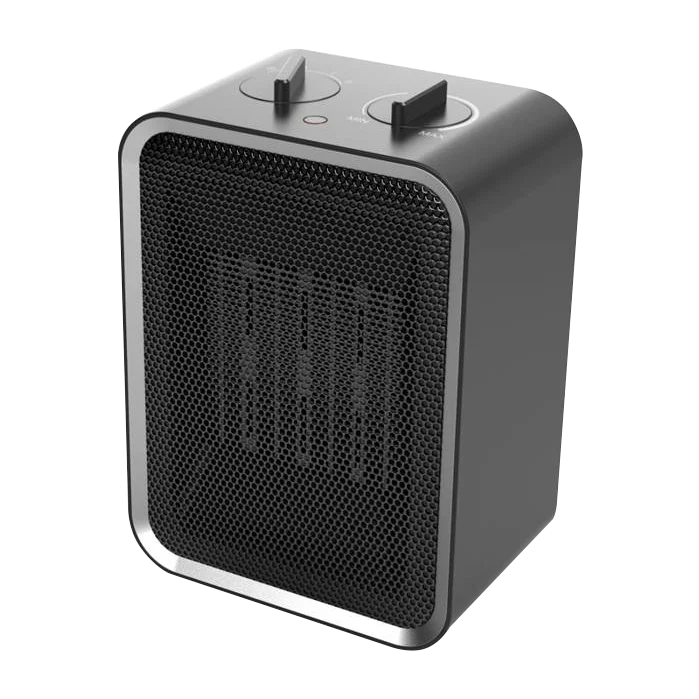 Новый дизайн портативный Малогабаритный нагреватель с черной электрической регулируемой температурой многоуровневый выходной вентилятор-нагреватель