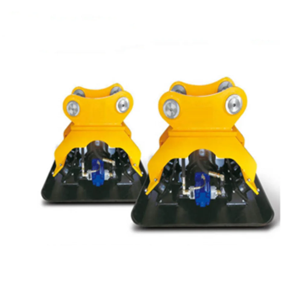 KINGER excavator vibrating plate compactor hydraulic compactor plate for sale