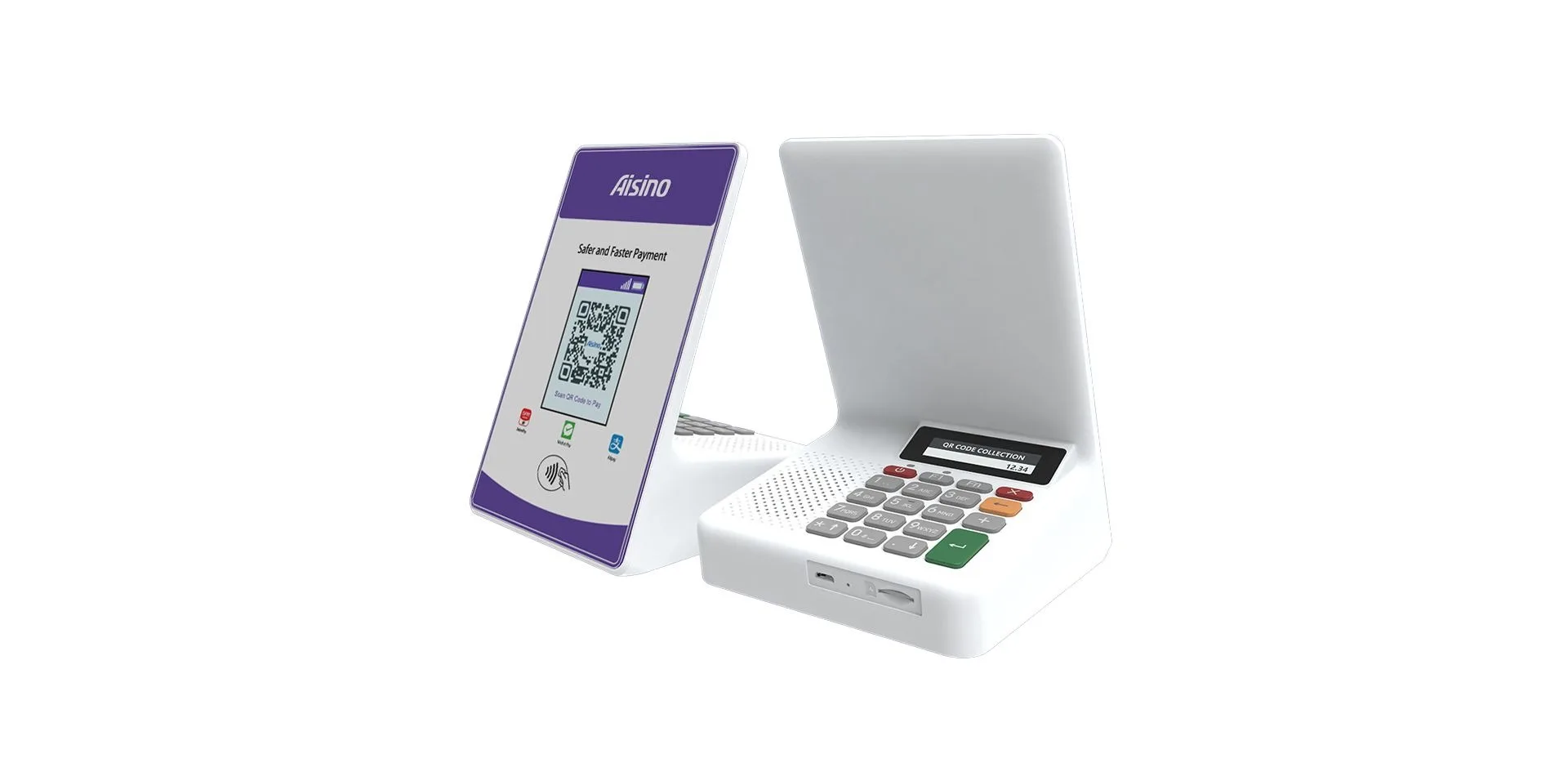 Qr Code Terminal Q161 Payment Speaker with Pin Pad