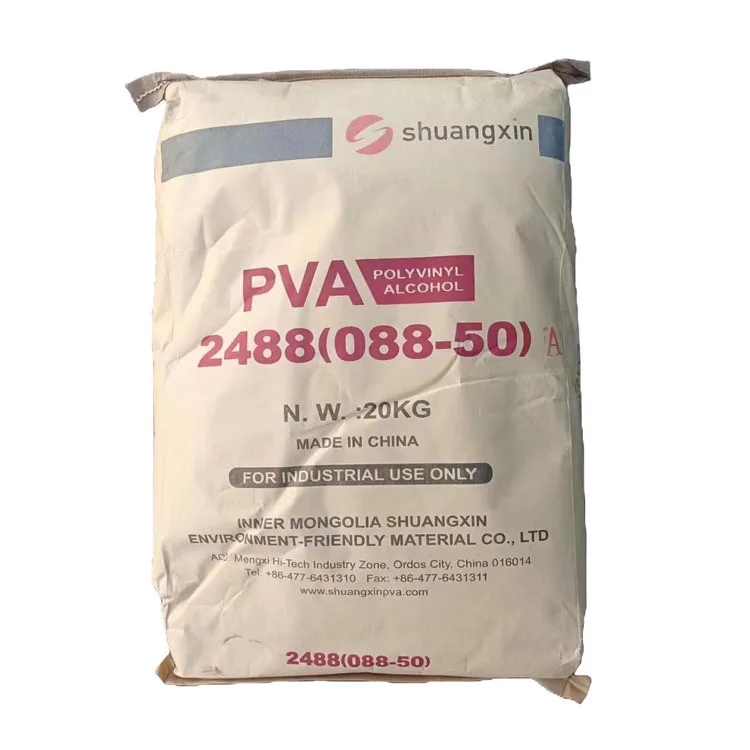 Shuangxin PVA Polyvinyl Alcohol PVA 2488 for Construction