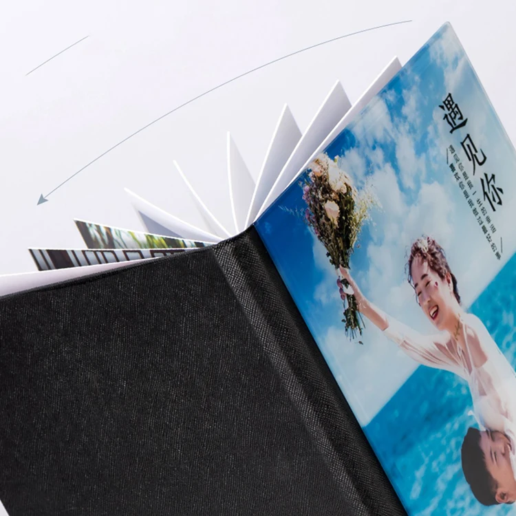 Рекламная акция Amazon Хрустальный чехол фотоальбом памятный альбом печатный индивидуальный в твердой