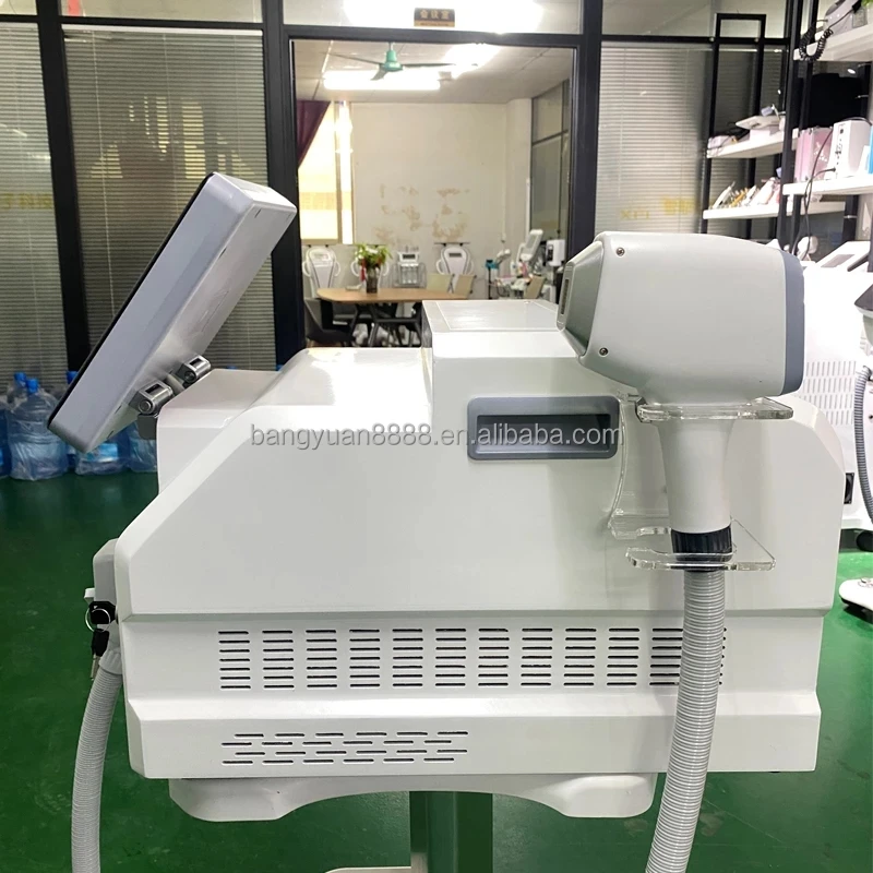 Painless Ice 808Nm Permanent Diode Laser Hair Removal Machine Lazer Diode 755 1064 808 Diode Laser 808Nm Hair Removal Laser