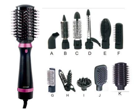 Hot product 3 in 1 hot air brush hair styler volumizer Multifunction one step hair dryer