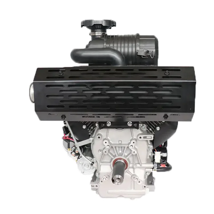 Hot selling TJ690 3600rpm 2 cylinder 4 stroke  24hp 688cc gasoline engine with E-start starting method
