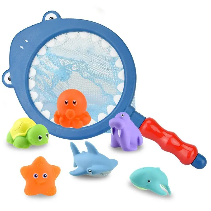 KYK Top Selling Unisex Plastic Insect Bathtime Fun Learning Education Toys Baby Floating Squirt Toys