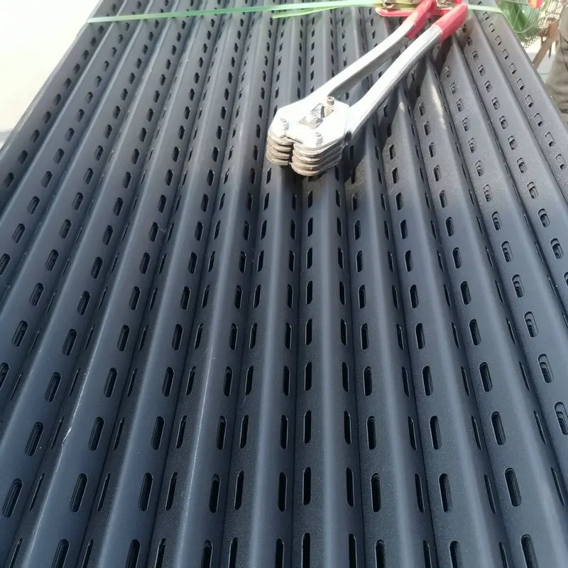 OEM Factory Customizable adjustable Light Duty Slotted Steel Angle iron