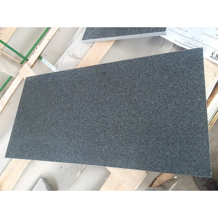 Wholesale Granite Top Flamed Floor Tiles Select Type G654 Sheet Paving Stone
