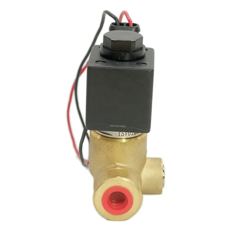 Valvula Solenoide de alta presion CNG, valvula de linea de aire comprimido manufacturer high pressure solenoid valve