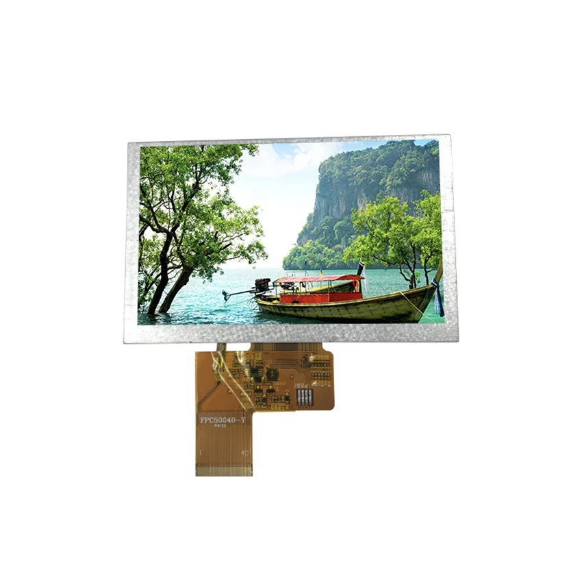 High Quality Backlight Brightness Industrial Grade High Definition 5 Inch Lcd Panel Cof For Robot