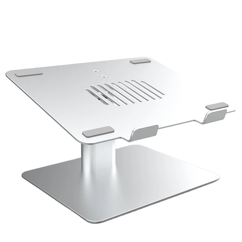 Эргономичная регулируемая подставка для ноутбука, портативный алюминиевый держатель для ноутбука, складная подставка для компьютера, легкий минималистичный